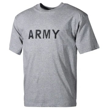 Футболка хлопковая MFH «Army» Серая, Серый
