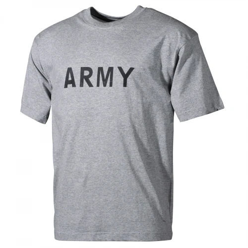 Футболка хлопковая MFH «Army» Серая, Серый