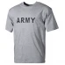 Футболка хлопковая MFH «Army» Серая, Серый