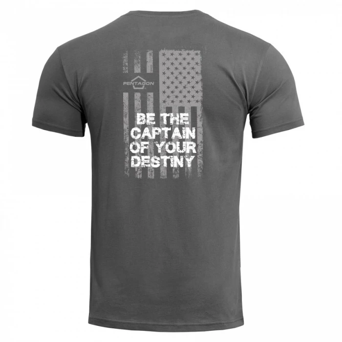 Футболка Pentagon Ageron «American Flag» Wolf Grey Футболка Pentagon Ageron «American Flag» Wolf Grey