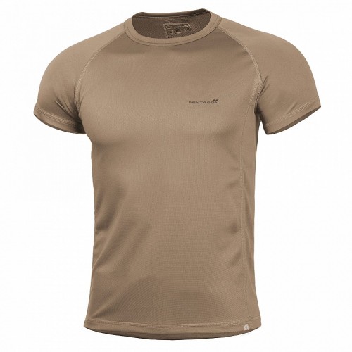Футболка для тренувань Pentagon Body Shock Activity Shirt Coyote, L