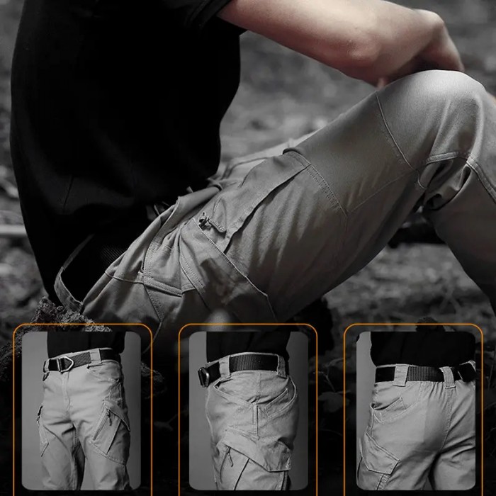 Штани тактичні Canvas IX9 Grey, Сірий Штани тактичні Canvas IX9 Grey, Сірий