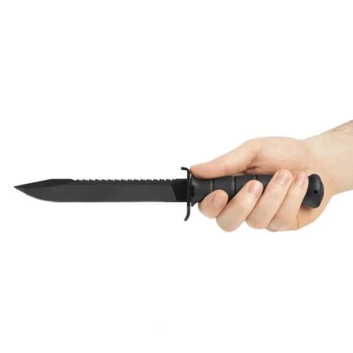 Армійський штурмовий ніж MFH AT Field Knife Black Армійський штурмовий ніж MFH AT Field Knife Black