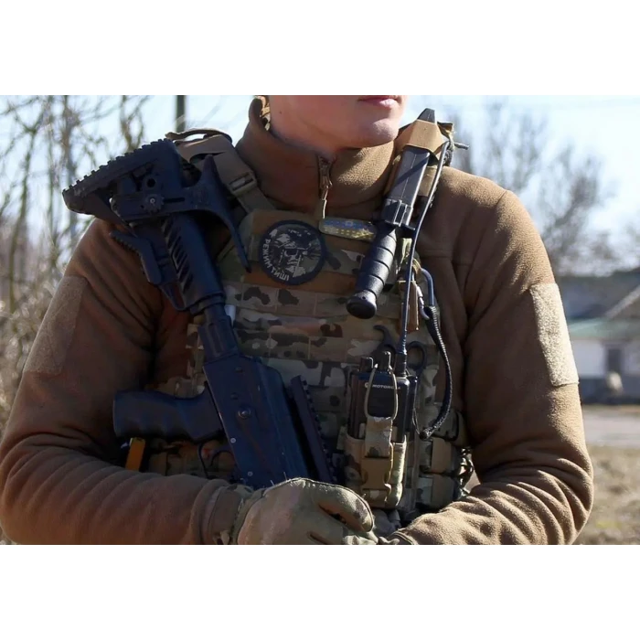 Армійський штурмовий ніж MFH AT Field Knife Black Армійський штурмовий ніж MFH AT Field Knife Black