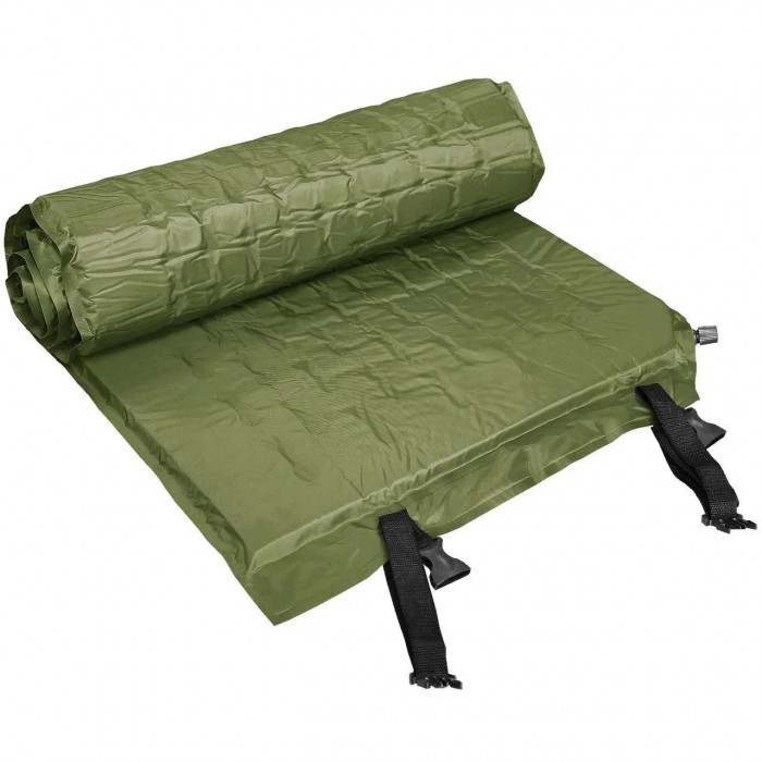 Каримат самонадувний MIL-TEC Self-inflatable Waffle Matress 186x53 cm Olive Каримат самонадувний MIL-TEC Self-inflatable Waffle Matress 186x53 cm Olive