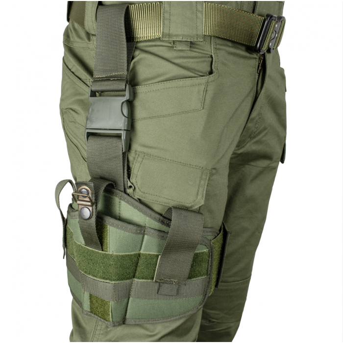 Кобура набедренная не сложная платформа Олива, Olive Кобура набедренная не сложная платформа Олива, Olive