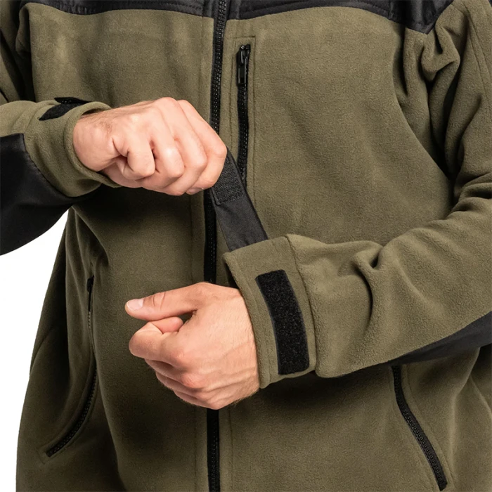 Флісова кофта Helikon Classic Army , Black\Olive Green Флісова кофта Helikon Classic Army , Black\Olive Green