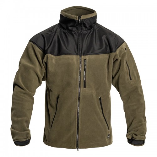 Флисовая кофта Helikon Classic Army , Black\Olive Green