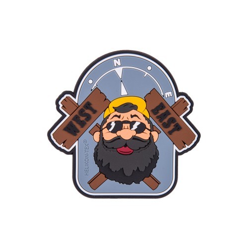 Наліпка на липучці Helikon-Tex "BEARDMAN OUTBACK"