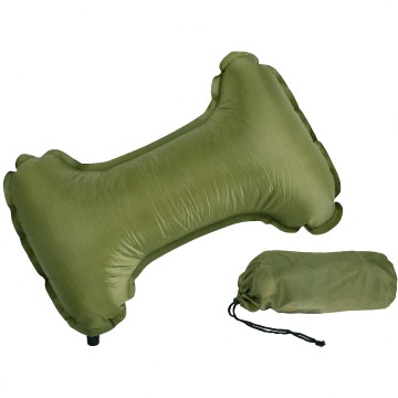 Подушка самонадувна Self-inflatable Neck Rest OD Оливкова