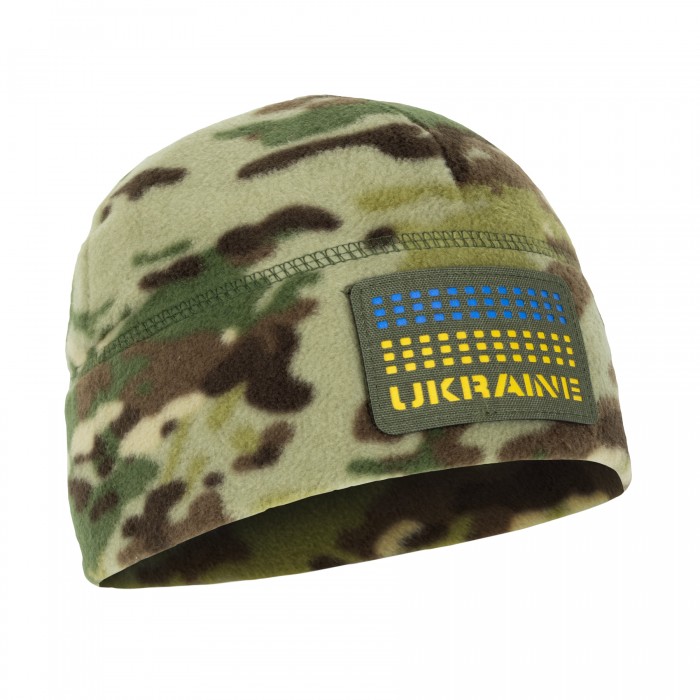 Шапка флісова Vik-Tailor з липучками Velcro Multicam Шапка флісова Vik-Tailor з липучками Velcro Multicam