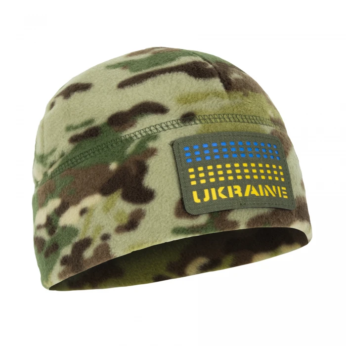 Шапка флисовая Vik-Tailor з липучками Velcro Multicam Шапка флисовая Vik-Tailor з липучками Velcro Multicam