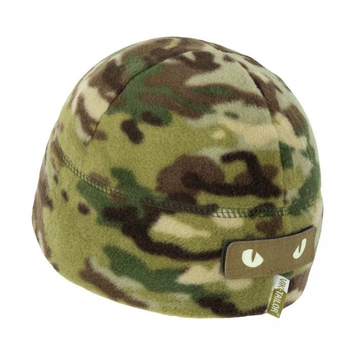 Шапка флисовая Vik-Tailor з липучками Velcro Multicam Шапка флисовая Vik-Tailor з липучками Velcro Multicam