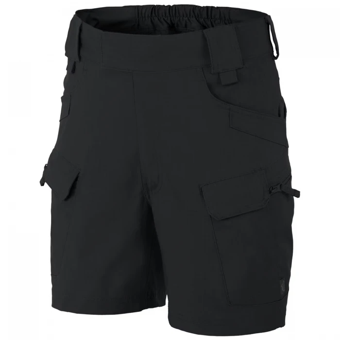 Шорты Helikon PoliCotton Rip-Stop UTS 6", Black Шорты Helikon PoliCotton Rip-Stop UTS 6", Black