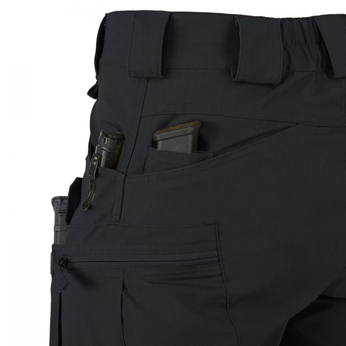 Шорты Helikon PoliCotton Rip-Stop UTS 6", Black Шорты Helikon PoliCotton Rip-Stop UTS 6", Black