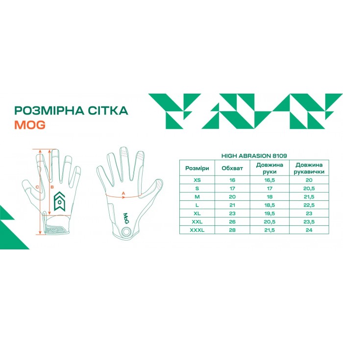 Рукавички MOG Target High Abrasion, Wolf Grey Рукавички MOG Target High Abrasion, Wolf Grey