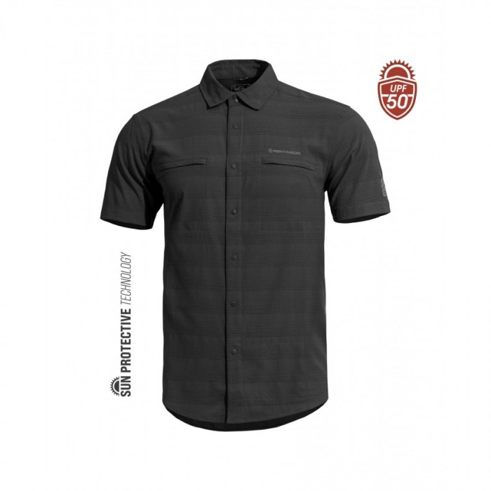 Теніска Pentagon RIPPLE SHIRT Чорний Теніска Pentagon RIPPLE SHIRT Чорний