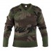 Свитер V-Neck Французской армии CCE Camo, Вудленд