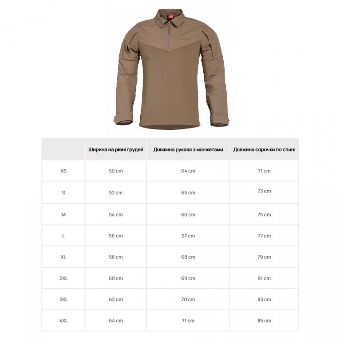 Бойова сорочка Pentagon Ranger Shirt Бойова сорочка Pentagon Ranger Shirt