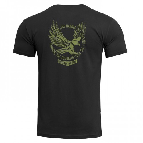Футболка PENTAGON Ageron "Eagle" T-Shirt Чорна, Black