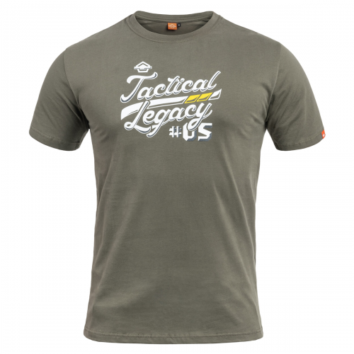 Футболка T-Shirt Pentagon Ageron "Tactical Legacy" - Olive