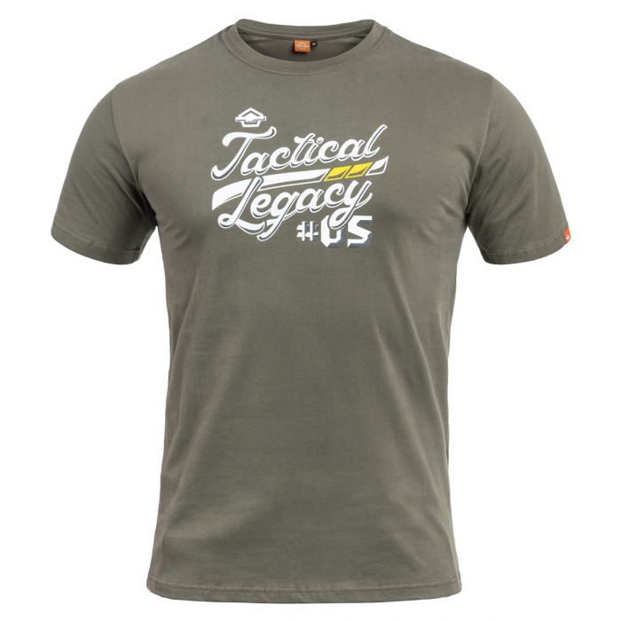 Футболка T-Shirt Pentagon Ageron "Tactical Legacy" - Olive Футболка T-Shirt Pentagon Ageron "Tactical Legacy" - Olive