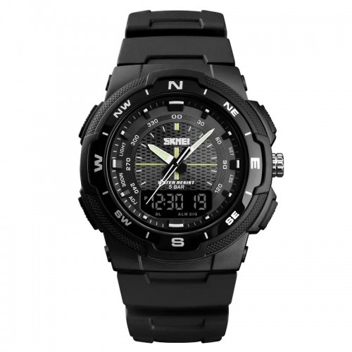 Годинник наручний Skmei 1454 Black