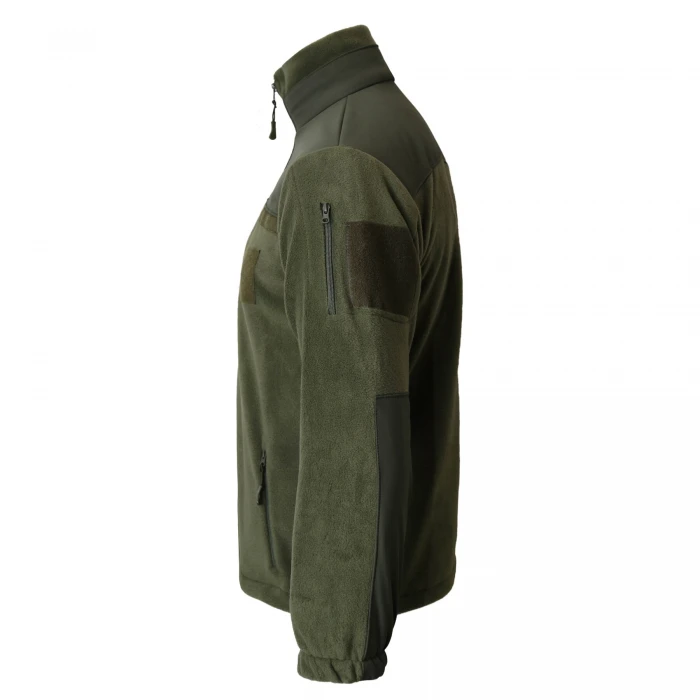 Куртка тактична Флісова зі вставками SoftShell Olive, Olive, --Оберіть-- Куртка тактична Флісова зі вставками SoftShell Olive, Olive, --Оберіть--