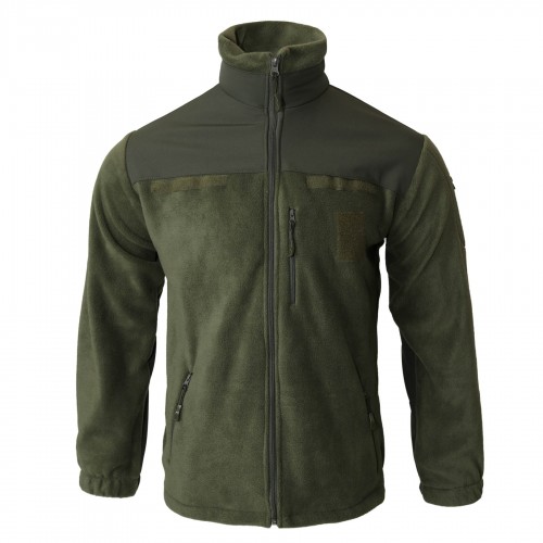Куртка тактичная Флисовая со вставками SoftShell Olive, Olive, --Выберите--