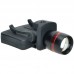 Фонарик на козырек кепки MIL-TEC LIGHT LED CREE M.ZOOM Black, Black