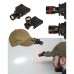 Фонарик на козырек кепки MIL-TEC LIGHT LED CREE M.ZOOM Black, Black