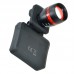 Фонарик на козырек кепки MIL-TEC LIGHT LED CREE M.ZOOM Black, Black