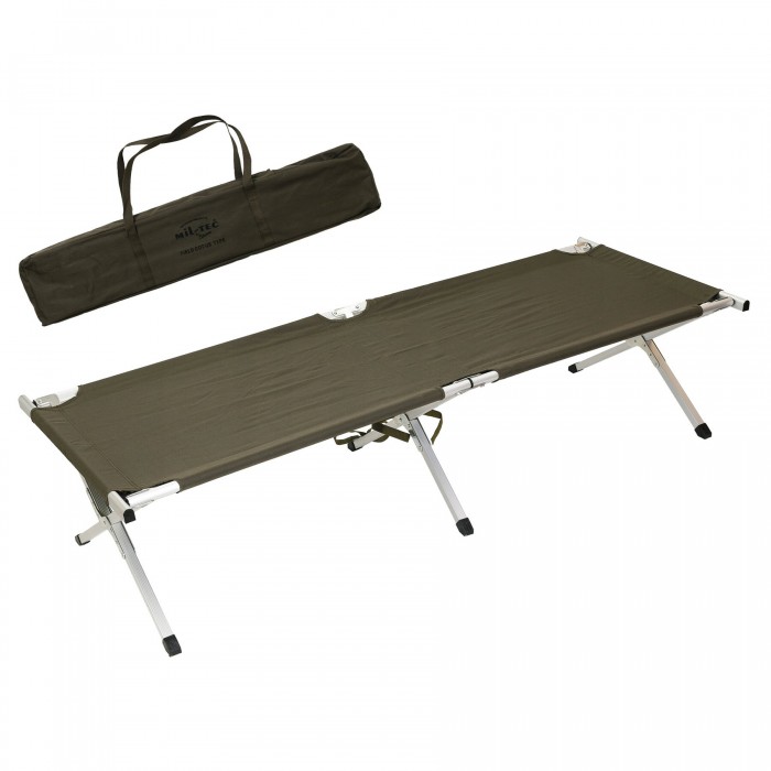 Кровать раскладная Канадская US STYLE ALUM. FOLDING COT W. BAG Оливковая Кровать раскладная Канадская US STYLE ALUM. FOLDING COT W. BAG Оливковая