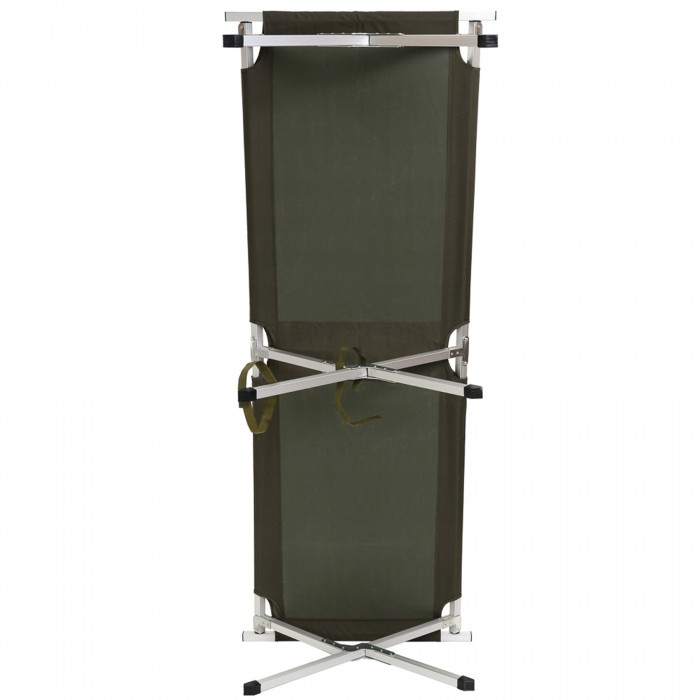Кровать раскладная Канадская US STYLE ALUM. FOLDING COT W. BAG Оливковая Кровать раскладная Канадская US STYLE ALUM. FOLDING COT W. BAG Оливковая