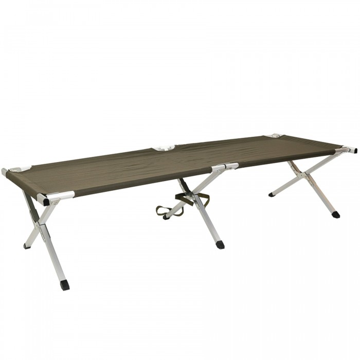 Кровать раскладная Канадская US STYLE ALUM. FOLDING COT W. BAG Оливковая Кровать раскладная Канадская US STYLE ALUM. FOLDING COT W. BAG Оливковая