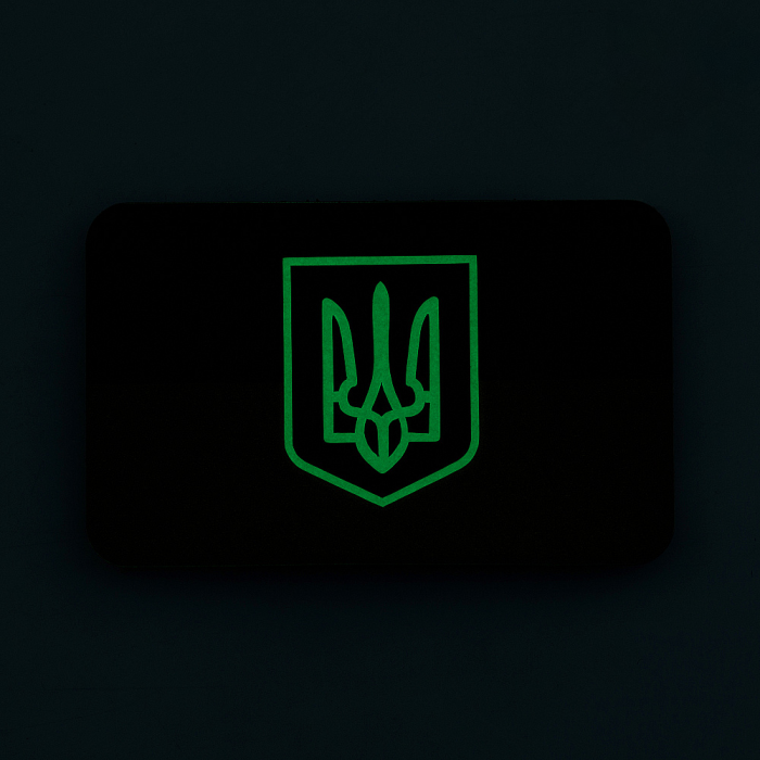 M-Tac нашивка прапор України з гербом (80х50 мм) Olive/GID M-Tac нашивка прапор України з гербом (80х50 мм) Olive/GID