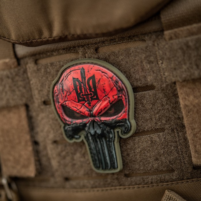 M-Tac нашивка Punisher Червоний M-Tac нашивка Punisher Червоний