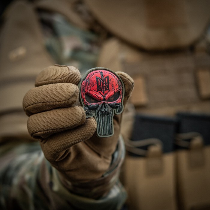 M-Tac нашивка Punisher Червоний M-Tac нашивка Punisher Червоний