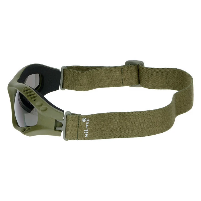 Окуляри захисні MIL-TEC Commando Goggles AIR Pro Olive Окуляри захисні MIL-TEC Commando Goggles AIR Pro Olive