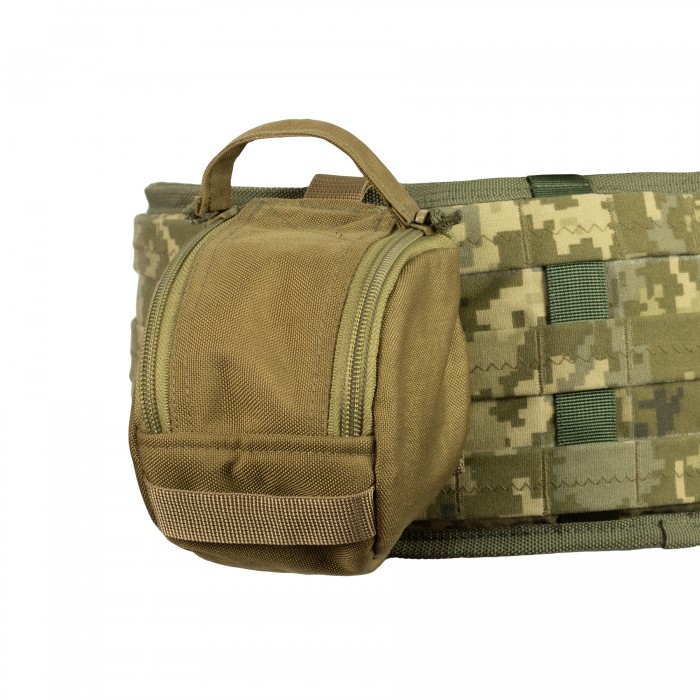 Подсумок для тактических наушников MOLLE Coyote Подсумок для тактических наушников MOLLE Coyote