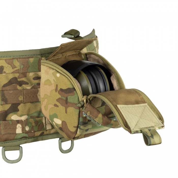 Подсумок для тактических наушников MOLLE Multicam Подсумок для тактических наушников MOLLE Multicam