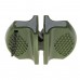 Точилка для ножей KNIFE SHARPENER BLOCK Оливковая