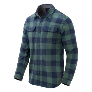 Сорочка Helikon GreyMan - Moss Green Checkered