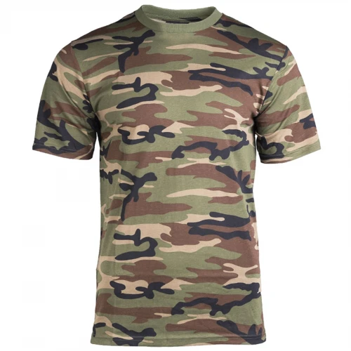 Футболка камуфляжна MIL-TEC T-Shirt Woodland