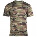 Футболка камуфляжная MIL-TEC T-Shirt Woodland, 3XL