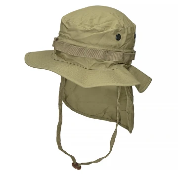 Панама з захистом шиї MIL-TEC British Boonie Ріп-Стоп Койот, Coyote