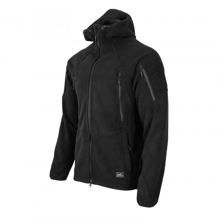 Кофта флісова Helikon-Tex Patriot Jacket Hybrid Fleece Чорна Кофта флісова Helikon-Tex Patriot Jacket Hybrid Fleece Чорна