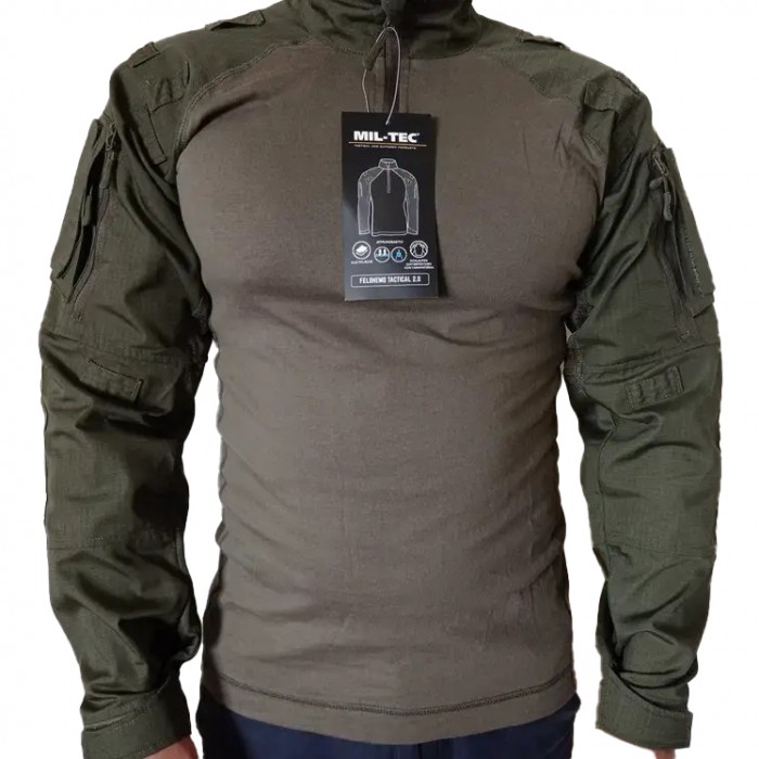 Сорочка бойова MIL-TEC Tactical Field Shirt 2.0 Olive Сорочка бойова MIL-TEC Tactical Field Shirt 2.0 Olive