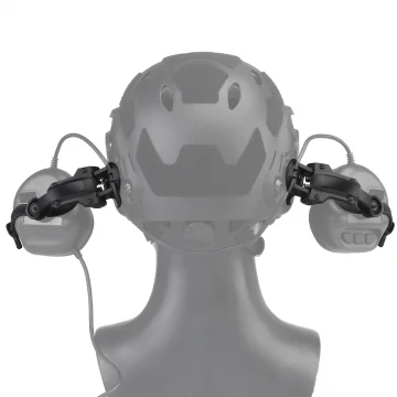 Адаптер для навушників Helmet Rail Adapter Black