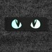 Нашивка Cat Eyes, що світяться Laser Cut темна олива, Dark olive